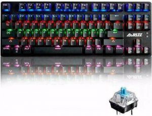 Mechanical Gaming Keyboard Compact 87 Keys Anti ghosting Mechanical PC Keybord